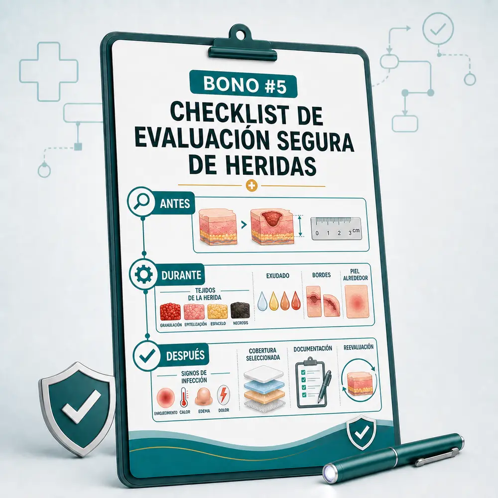 Checklist de Evaluación Segura de Heridas
